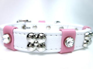 花の首輪　ホワイト